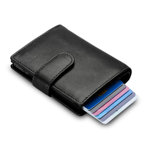 Figuretta Large Wallet Black