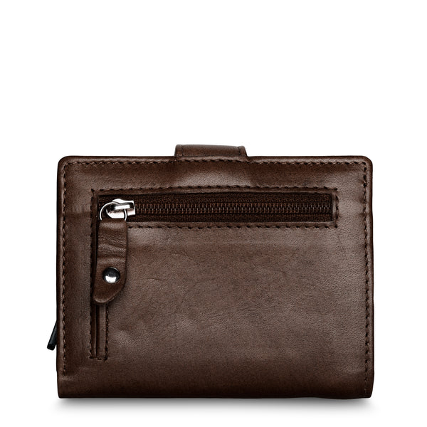 Figuretta Large Wallet Brown