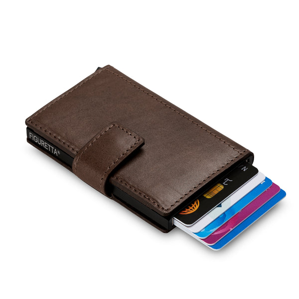 Figuretta Mini Wallet Brown