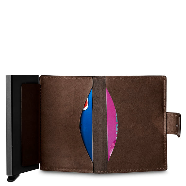 Figuretta Mini Wallet Brown