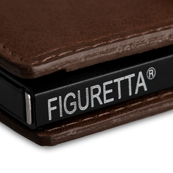 Figuretta Mini Wallet Brown