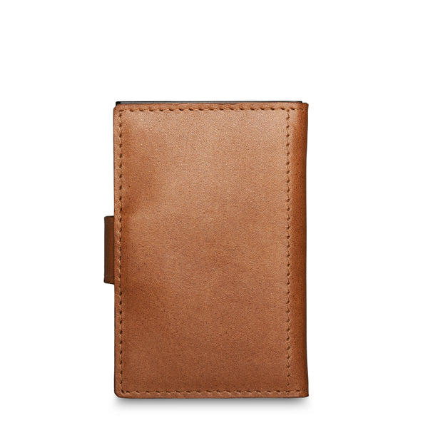 Figuretta Mini Wallet Cognac